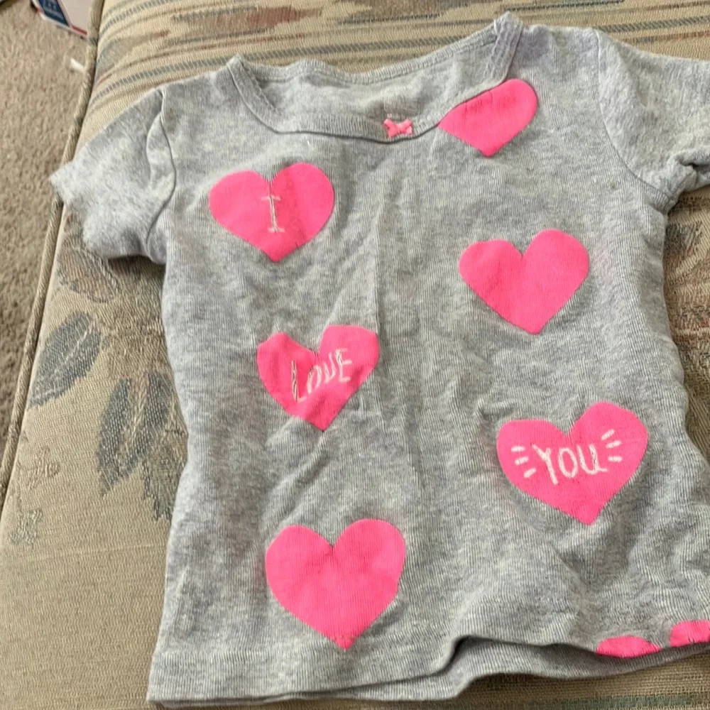 Carters I love you tee 2t